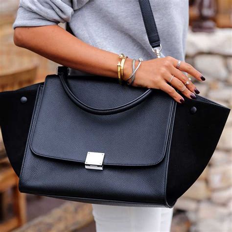 celine trapeze vs trio|rebag Celine triomphe.